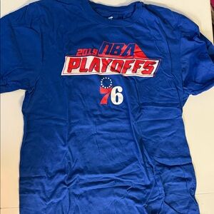 2019 NBA Playoffs Philadelphia 76ers Shirt M